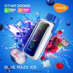 Vozol Vape Cena - VOZOL STAR 20000 modri razz led 266628399