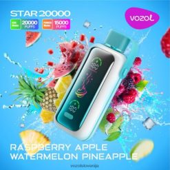 Vozol Vape - VOZOL STAR 20000 malina jabolko lubenica ananas 266628413