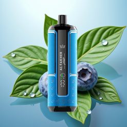 Al Fakher Crown Bar 15K Hypermax Disposable Vape Kit Borovničevi Gumiji 22ml 6mg/ml