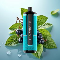 Al Fakher Crown Bar 15K Hypermax Črni ribez meta 22ml 600mAh Tip-C