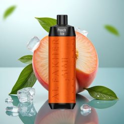 Al Fakher Crown Bar 8000 Crystal Disposable Vape Breskev Led 8000 puft, 5mg, 18ml, 600mAh