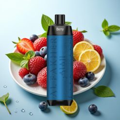 Al Fakher Crown Bar 8000 Crystal Enkratna Vape Jagoda Led, 18ml, 5mg, 600mAh