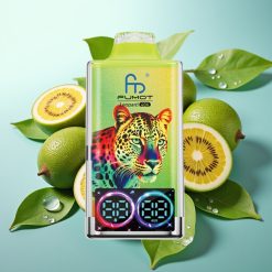 Fumot Leopard 40K Puffs Enkratna E-cigareta, Kiwi Pasijonka Guava, Dual Mesh, 700mAh, Type-C