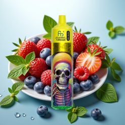 Fumot RandM Tornado 30000 Puffs 30mL 2%/5% 1.0 Ohm Jagoda Borovnica Malina