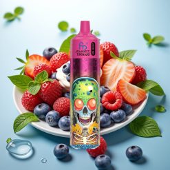 Fumot RandM Tornado 30000 Puffs 30mL 2%/5% Borovnica Jagoda Malina Sladoled