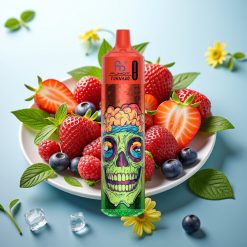 Fumot RandM Tornado 30000 Puffs 30mL 5% 1.0 Ohm Jagoda Berry Ledena