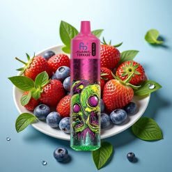 Fumot RandM Tornado 30000 Puffs 30mL 5% 1.0 Ohm jagoda borovnica