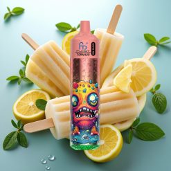 Fumot RandM Tornado 30000 Slovenia vape 30mL 1.0 Ohm LED sladoled