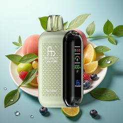 Fumot Tornado 20000 Puffovi, Dual Mesh Coil, 20ml, Breskva-Berry