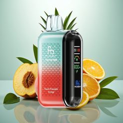 Fumot Tornado 20000 Puffovi, Dvojni Mesh Coil, 20ml, Breskova Ananas Pomaranča