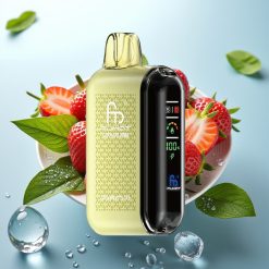 Fumot Tornado 20000 Puffs Dvojni Mesh Coil 20ml 850mAh Jagoda Led