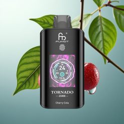 Fumot Tornado 25000 Puff HD zaslon, 700mAh, 20ml, Češnjeva kola