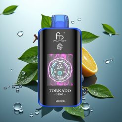 Fumot Tornado 25000 Slovenia vape HD zaslon, 700mAh, 20ml, Črni led