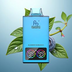 Fumot Tornado 35000 15ml Dvojni Mesh RGB Hitro Polnjenje USB-C Borovnični Bubblegum