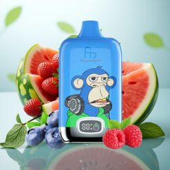 Fumot Tornado Digital Box 12000 Puffs 20ml 550mAh MTL Jagoda Lubenica