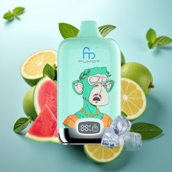 Fumot Tornado Digital Box 12000 Puffs 20ml 550mAh Tipkovni aktiviran hladni mentol