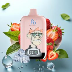 Fumot Tornado Digital Box 12000 Slovenia vape 20ml 550mAh Jagoda Led