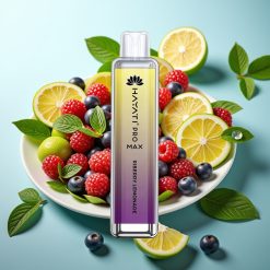 Hayati Pro Max 4000 Puffs Disposable Vape Malina Limonada 2ml/10ml, 1400mAh, 2%/5%