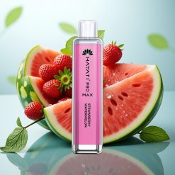 Hayati Pro Max 4000 Puffs Jedkratna Vape Jagoda Lubenica 2ml/10ml 2%/5% 1400mAh