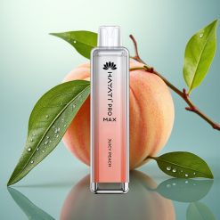 Hayati Pro Max 4000 Pufov Disposable Vape Sočna Breskev 5% 1400mAh 2ml