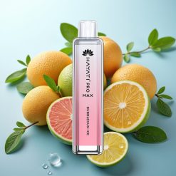 Hayati Pro Max 4000 Pufov Mehurčki Led Disposable Vape 1400mAh Dual Coil TPD