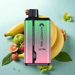 Hayati Pro Ultra 15000 Puffs 850mAh 2×12ml 2% Kivi Banana Jagoda Banana