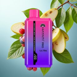 Hayati Pro Ultra 15000 Puffs Grozdje Jagoda Hruška Jabolko Malina 2x12ml 2%