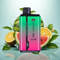 Hayati Pro Ultra 15000 Puffs Lubenica Kiwi Pasijonka 850mAh 2×12ml 2%