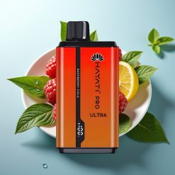 Hayati Pro Ultra 15000 Slovenia vape Malinov Kolak 850mAh 2×12ml 2%