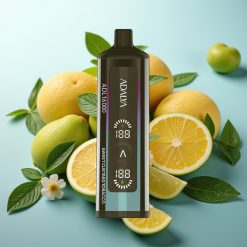 Adalya ADL 16000 PRO 16.000 vlekov Sladka kremna tobaka USB-C, 25ml, 2% nikotin