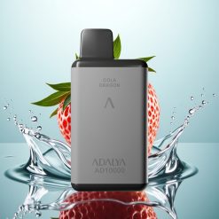 Adalya AD 10000 Slovenia vape Space Gray, Jagoda, 14 ml, 2%, USB-C