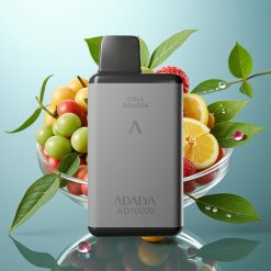 Adalya AD 10000 Slovenia vape Vesoljno siva USB-C Cola Zmaj 14 ml 2%