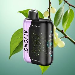 Aivono AIM BOOM 25000 Puffov 0%/2%/3%/5% Nikotin 28ml Zeleno Jabolko Grozdje