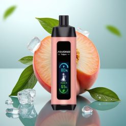 Aivono AIM FATPRO 22000 Puffs 28ml 600mAh 0,6 ohm Mešani Coil Peach Ice