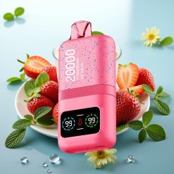 Aivono AIM MAGIC 20000 Puffov, 26ml e-tekočina, 5% nikotina, jagodični sladoled