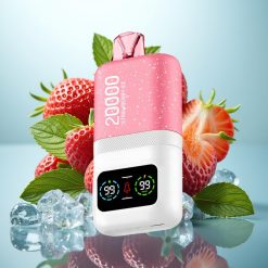 Aivono AIM MAGIC 20000 Puffs 26ml 5% Nicotine Dual Mesh Coils jagoda led