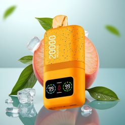 Aivono AIM MAGIC 20000 Pufov Dual Mesh Coil LCD Tipka-C 600mAh Breskova Ledena