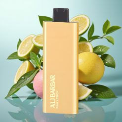 Alibarbar Pandora 7000 Puffov Enkratna Vape Roza Limona 17 ml 1.0 Ω