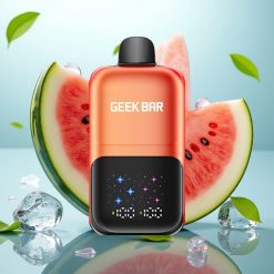 GEEK BAR 2GO 50000 Puffs 20mL 5% Nikotin Slana Lubenica Bubble Gum Led