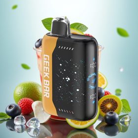 GEEK BAR Pulse X 25000 Pufov Dual Mesh Coil, 18mL, USB Type-C, Sladoled Izdaja