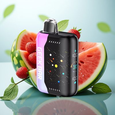 GEEK BAR Pulse X 42K Puffs Meteor Edition Jagoda Lubenica, 5%, 820mAh, Dvojni Mesh Coil